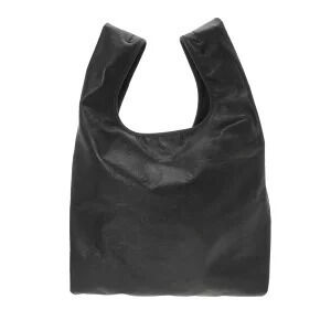 Louis Vuitton Monogram Shadow Black Tote Bag Black Leather